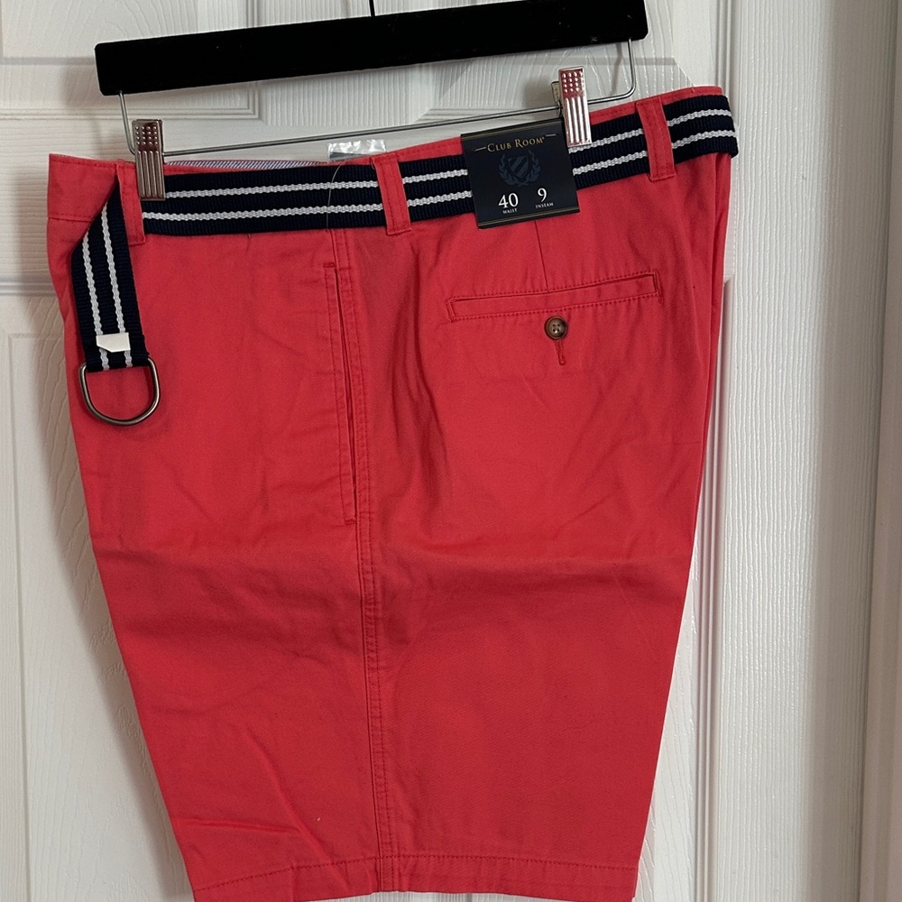 Club Room Bold Coral Shorts
